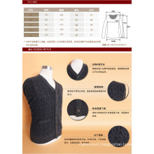 Yak Wool/Cashmere V Neck Cardigan Long Sleeve Sweater/Garment/Clothing/Knitwear